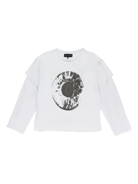 Who Decides War Eye Winged T-shirt White 1110160001SS24