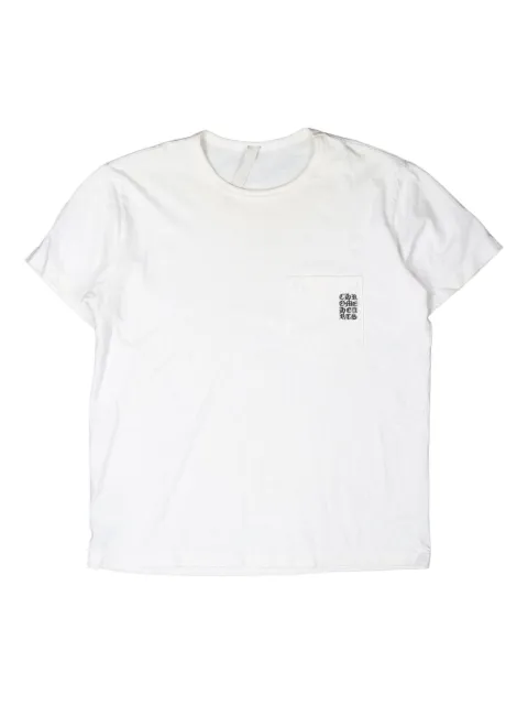 Chrome Hearts Eye Chart pocket T-shirt White CHRM0366