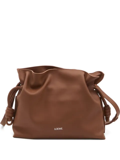 LOEWE medium Flamenco clutch bag Neutrals A411FC1XD4