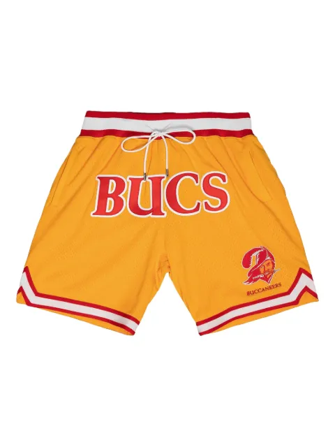Mitchell & Ness x Just Don Tampa Bay Buccaneers track shorts Orange SHORMO21102TBBLTGD3