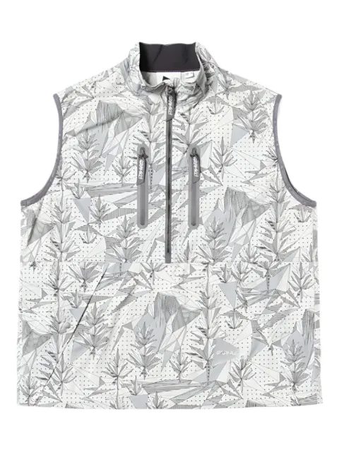 Gramicci x And Wander brushed gilet White GUJ5S3001