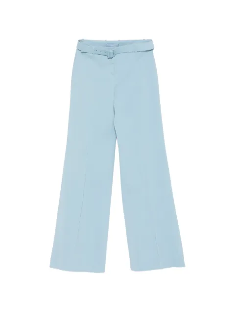 Ermanno Scervino belted-waist trousers Blue D486P315CCHKI