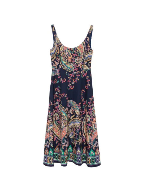 ETRO paisley dress Blue WRHA055599SPSI1