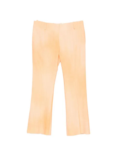 Ermanno Scervino belted pressed-crease trousers Orange D486P712EMY