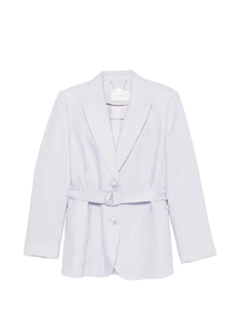 ZIMMERMANN belted single-breasted blazer Purple 7389JS261