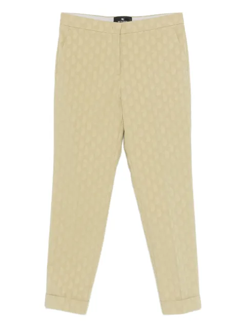 ETRO patterned trousers Neutrals WREA000299TJEK3