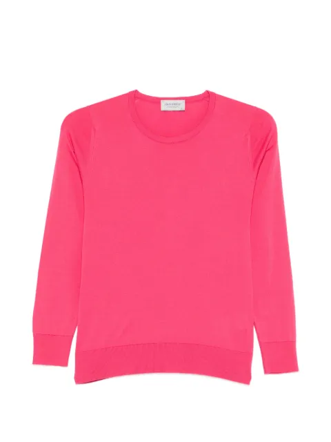 John Smedley Evonne fine-knit sweater Pink EVONNE