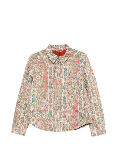 ETRO paisley-print puffer jacket Neutrals WRBB002699SASV5