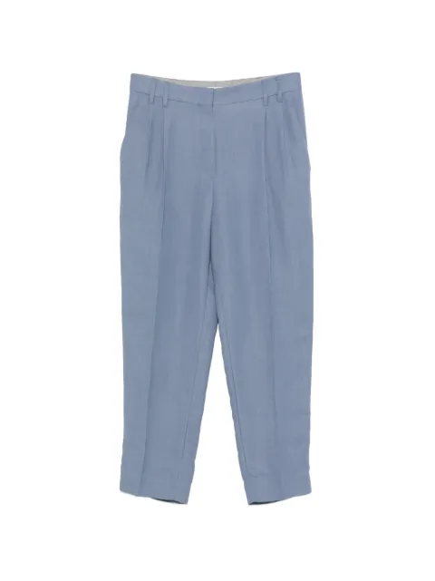 Brunello Cucinelli pleated trousers Blue MH126P8292C9135
