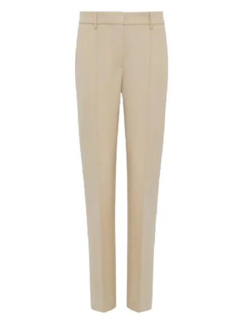 Gabriela Hearst Francisco front-pleat trousers Neutrals X002217W105KHK
