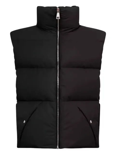 Khrisjoy logo-print gilet Black KMF24R2805CT0001BLACK