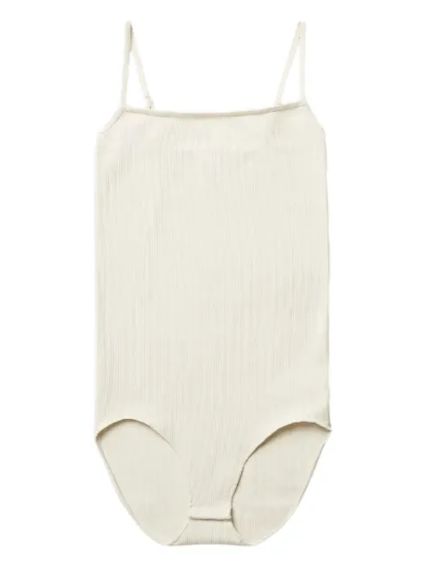 Swedish Stockings ribbed seamless body Neutrals BARBROIVORY