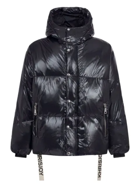 Khrisjoy hooded padded coat Black KMF24R0601NY0002BLACK