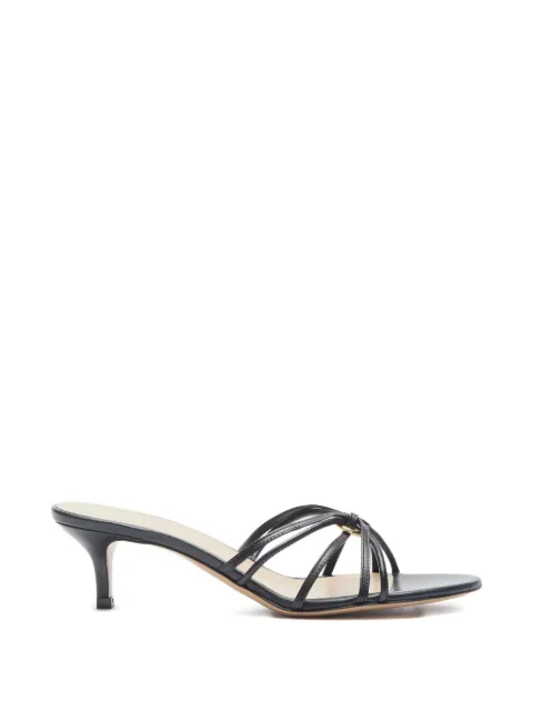 Le Monde Beryl Sofia strappy leather sandals Black SSKLEABLABLACK