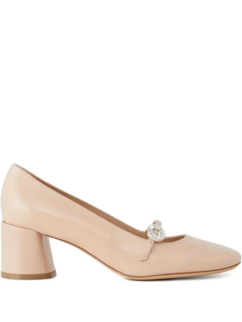 Casadei 50mm Cleo pumps Neutrals 1F995J0501C26483203