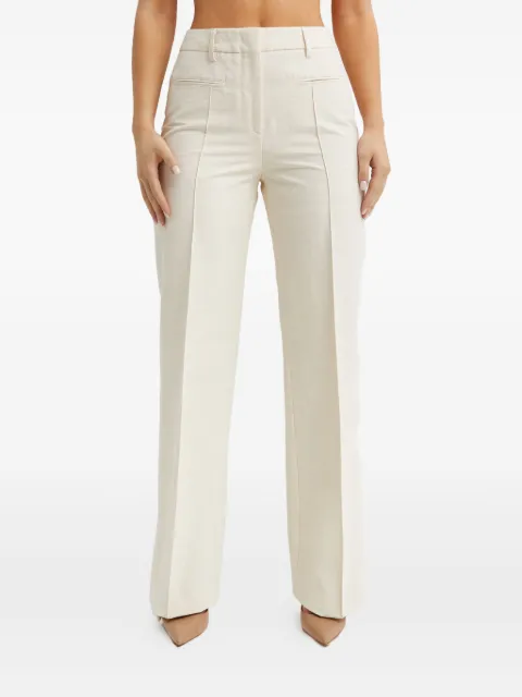 Fay front-seam trousers Neutrals NTW81484630WAS