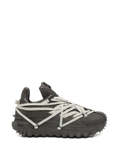 Moncler x Rick Owens Trailgrip Megalace sneakers Brown MU01F4M10M4321