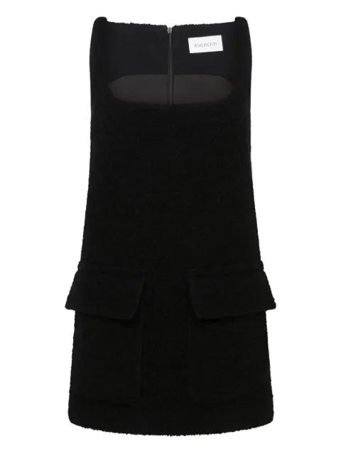 16Arlington Ambra square-neck mini dress Black DMN634AW2501