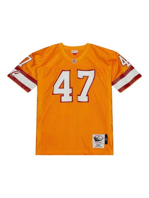 Mitchell & Ness NFL 1993 John Lynch Tampa Bay Buccaneer jersey T-shirt Orange AJY66187TBB93JLYORAN2