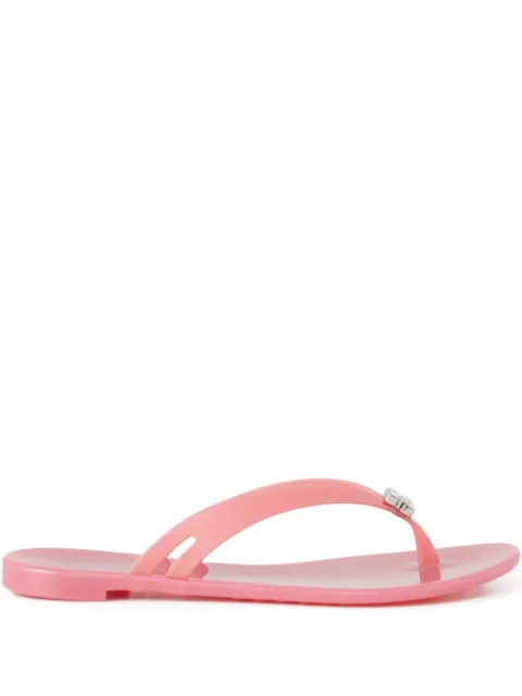Casadei Jelly crystal logo flip-flops Pink 2Y257J0101CHBEA3607