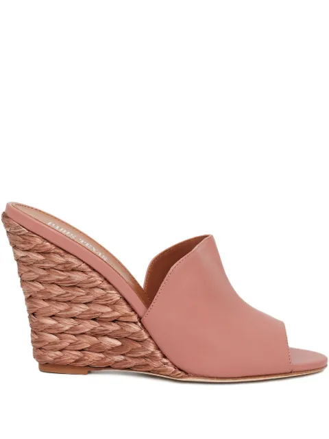 Paris Texas raffia wedge sandals Pink PX1242XNPBRTEXASROSE