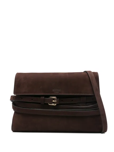Moschino buckle-detail cross body bag Brown MC4016PP1NOJ0