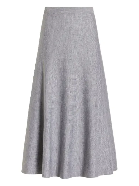 Gabriela Hearst Freddie knitted midi skirt Grey X009266A004HTG