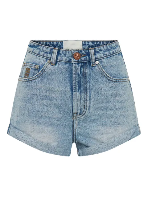 One Teaspoon Bandit shorts Blue 26841HENDRIXE