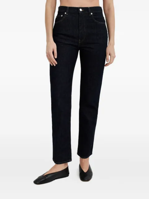 LouLou de Saison Wular five-pocket jeans Blue WULARRAWWASH