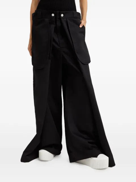 Jean Paul Gaultier x Shayne Oliver wide-leg trousers Black 2427FPA113PC04800