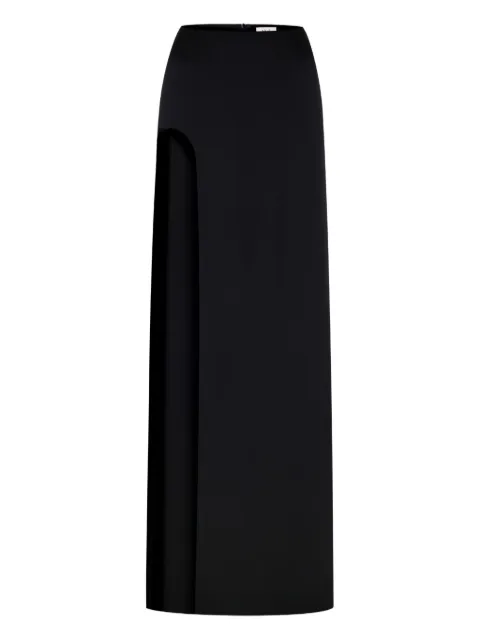 Nuè Keira side-slit maxi skirt Black 2401SK00901BLK