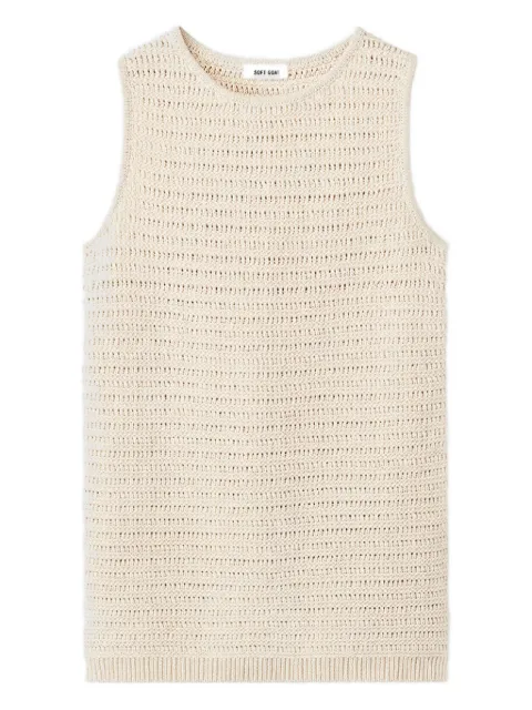 Soft Goat sleeveless mini dress Neutrals 2467212031