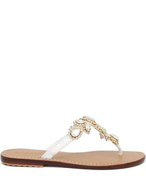 MYSTIQUE crystal-embellished sandals White 4653WHITEOPALWHITE