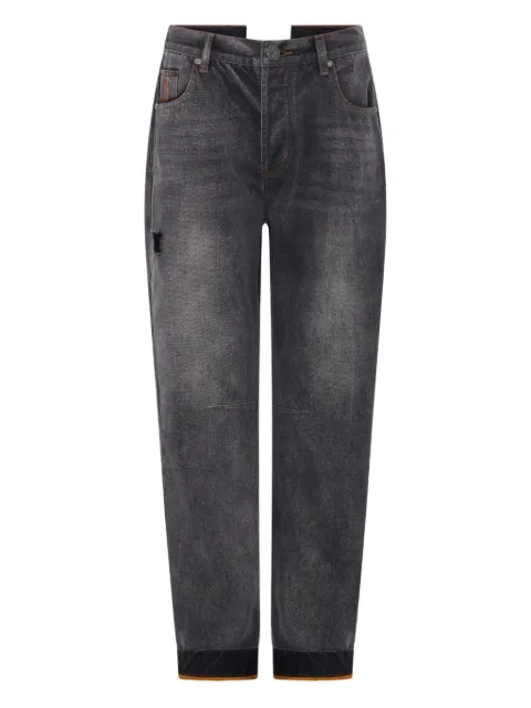 One Teaspoon Bandit jeans Grey 26873WORNBLACK
