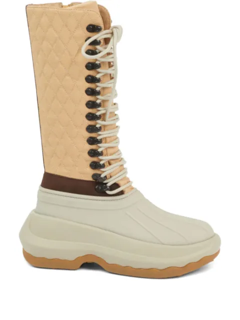 Kenzo x Hunter quilted-pattern boots Neutrals FD62BT904F91