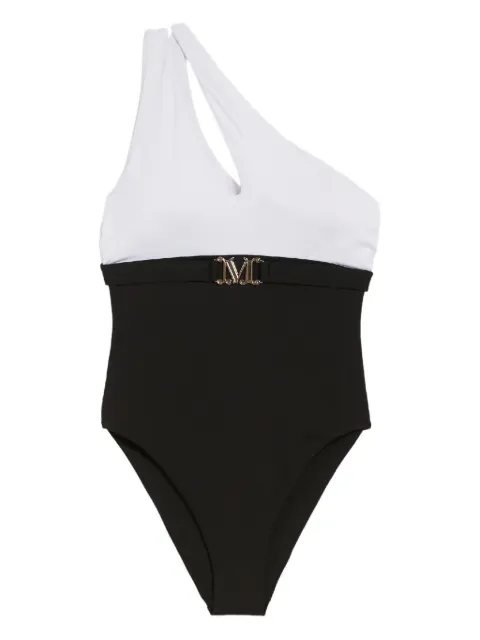 Max Mara Carlotta one-shoulder swimsuit Black 2416831099600
