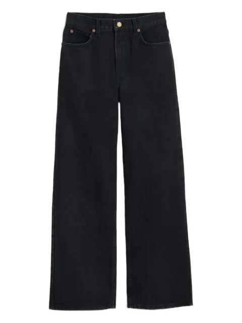 B SIDES Elissa wide-leg cotton jeans Black W506BSBLACKSTONE