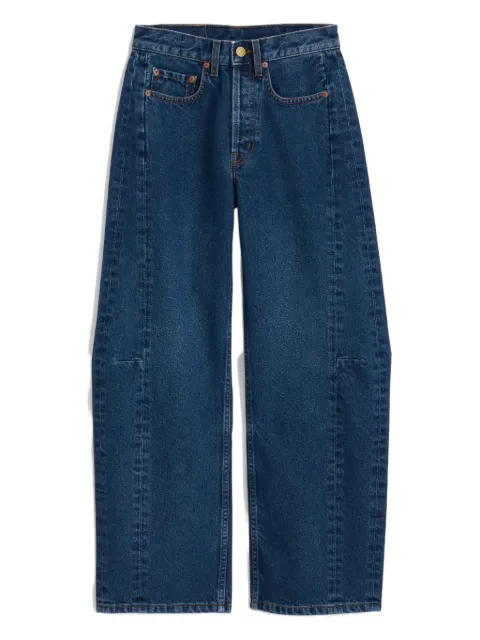 B SIDES Lasso seam-detail jeans Blue W041BRBLUERINSE