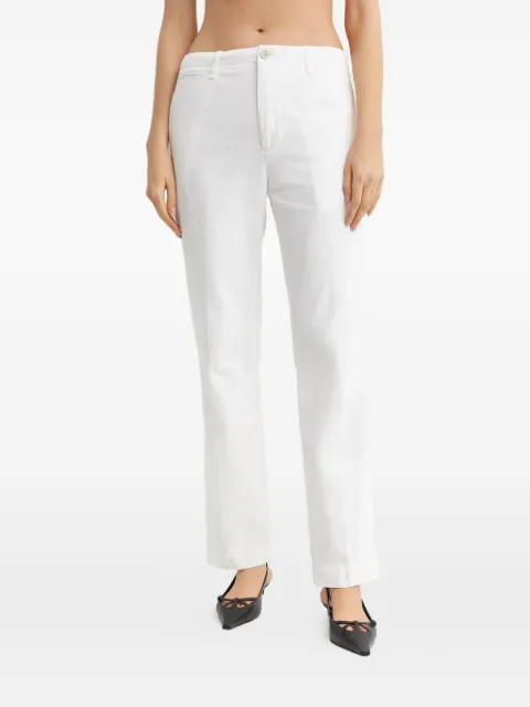 Fay straight-leg trousers White NTW8148517TVUE