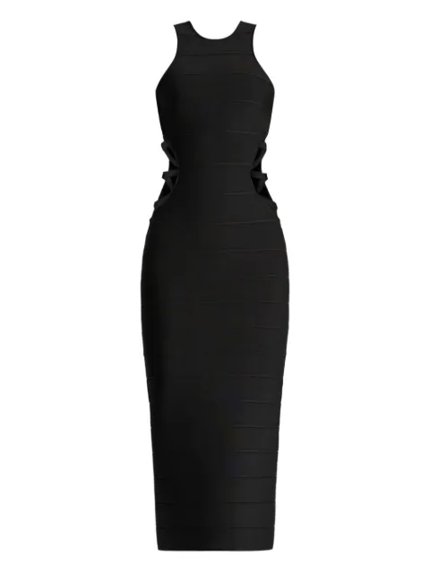 Hervé Léger bandage cut-out midi dress Black SSH8445190BLACK001