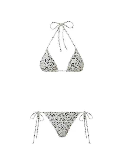 Reina Olga Concetta polka-dot bikini set White CONCETTABIKINISETDOTTY
