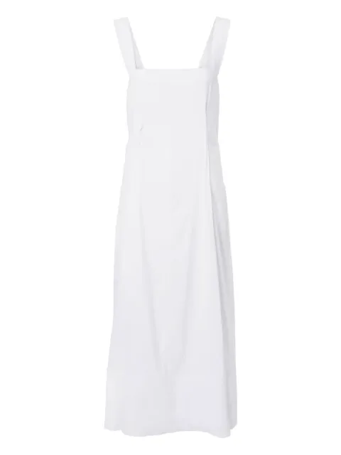 Vince square-neck midi dress White V113151992137
