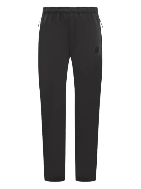 Moncler logo-patch track pants Black 2A00036597EN999