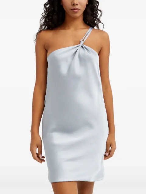 Norma Kamali open-back mini dress Grey ST4233CBC42058SILVER