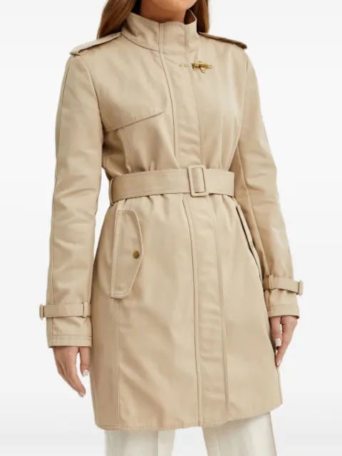 Fay belted hook coat Neutrals NAW50483940RHJ