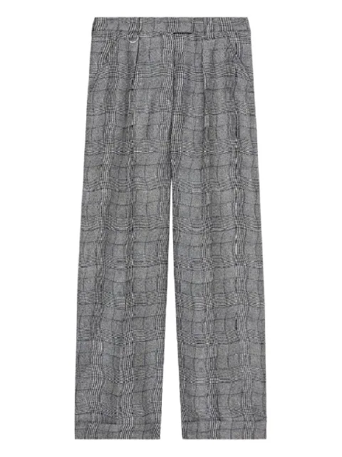 Kenzo check tailored trousers Grey FD52PA0679JB