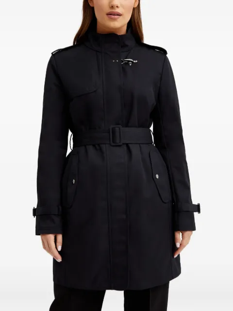 Fay belted coat Black NAW50483940RHJ