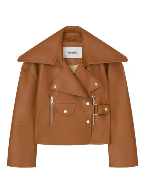 Nanushka Ado jacket Brown NW23PFOW00172TAN
