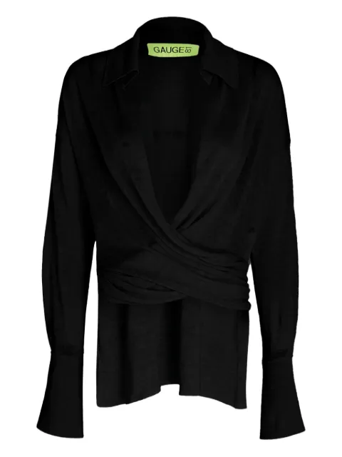GAUGE81 Sabinas long-sleeve top Black 422127