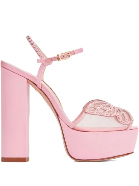 Sophia Webster 130mm Farfalla sandals Pink SSS23010